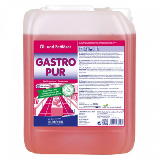 Gastropur olie en vetoplosser