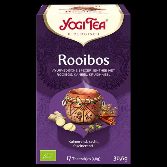Yogi tea rooibos 17x2g NL-BIO-01
