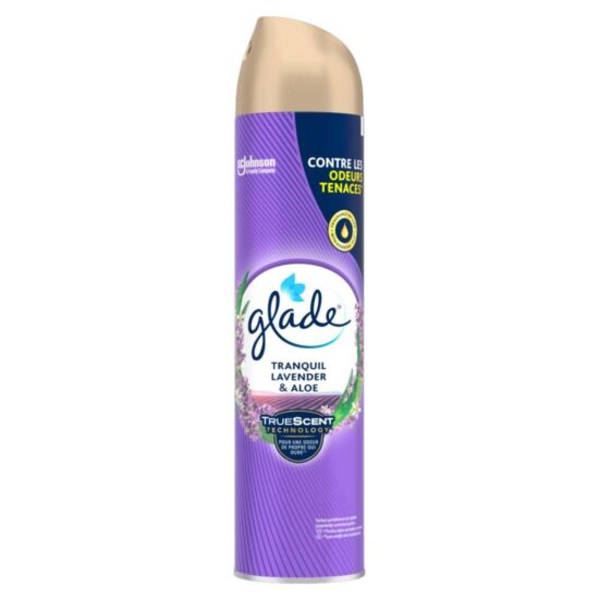 Glade aerosol lavender & aloe