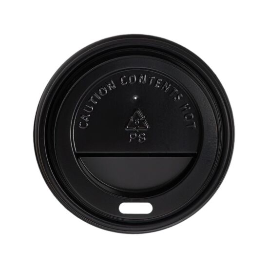 !SUP hotcup deksel zw 180ml/6oz