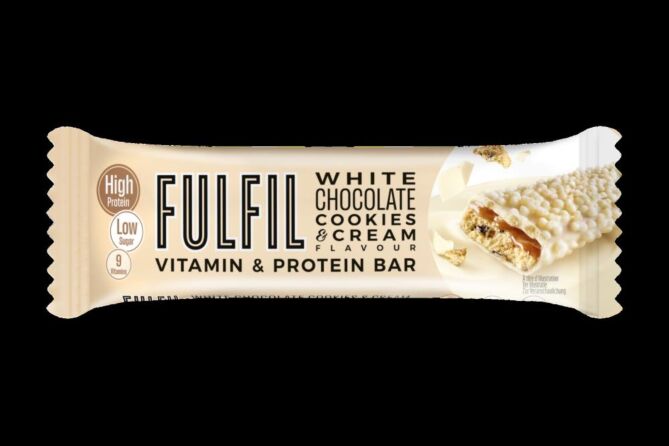 !Fulfil white choc.cookie 55gr