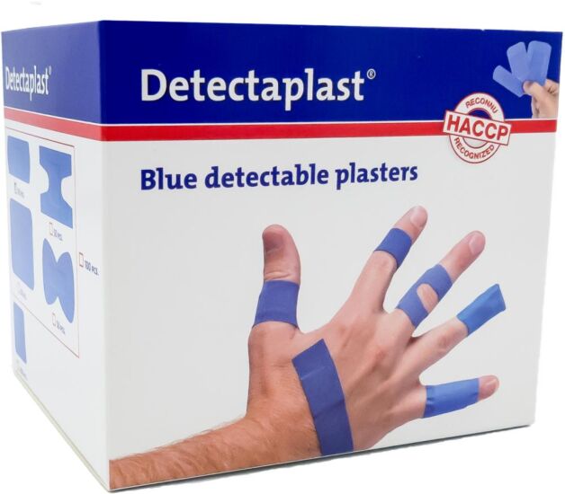 !Detectiepleister blauw assorti