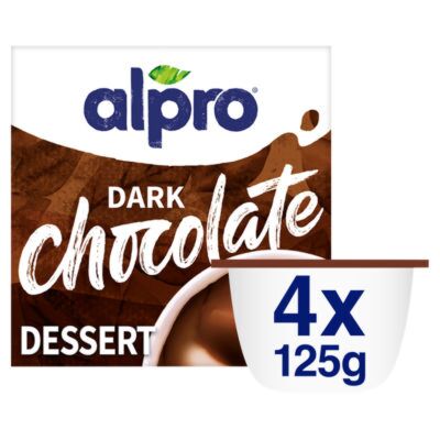 Alpro dark choc.dessert 125gr LCV