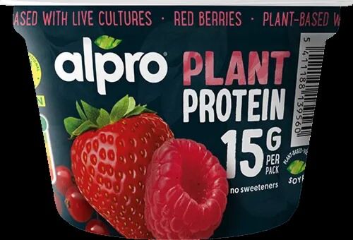 !Alpro prot.yogh.rode VGN 200g