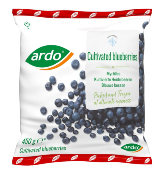 Ardo blauwe bes 12x450gr