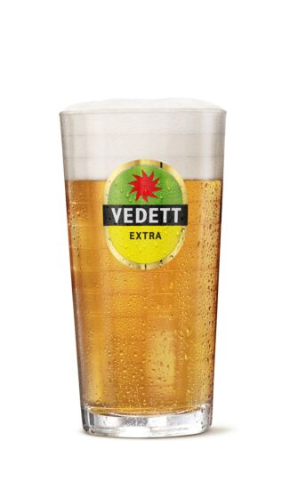 !Vedett extra mozaiek glas 33cl