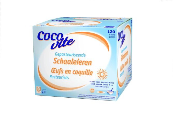 Cocovite schaaleieren gepast.
