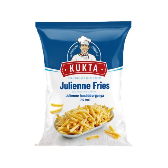 Kukta julienne fries 7x7mm 2,5kg