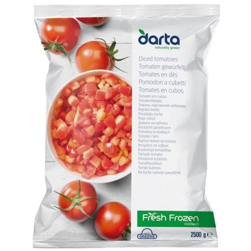 Greens tomatenblokjes 10mm 2,5kg