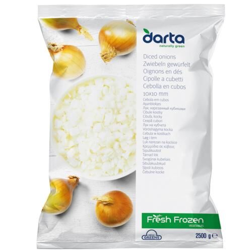 Greens uienblokjes 10x10mm 2,5kg