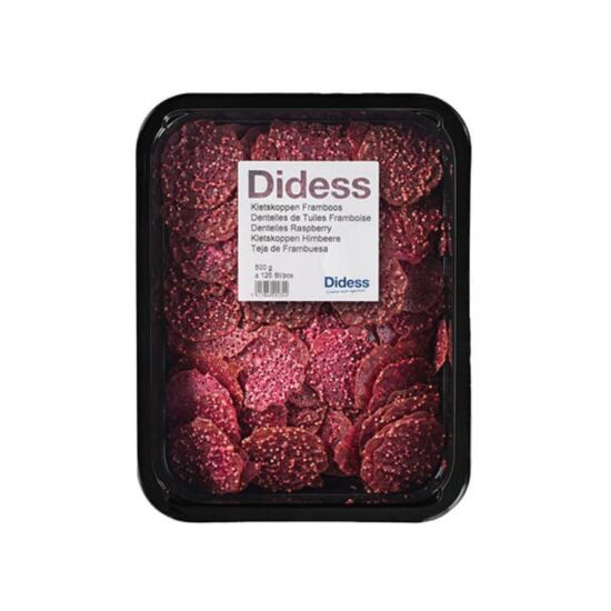 Didess kletskoppen framboos 125st