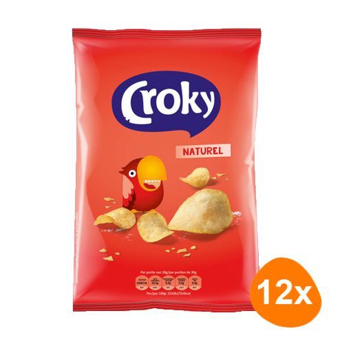 Croky chips naturel 100gr