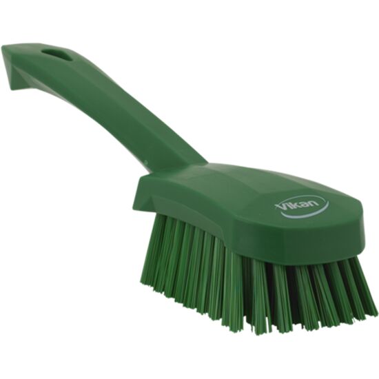 Vikan afwasborst.groen 27cm hard