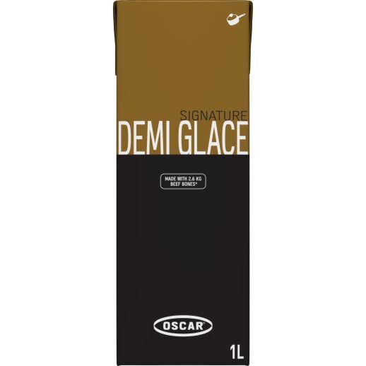 Oscar demi glace fond