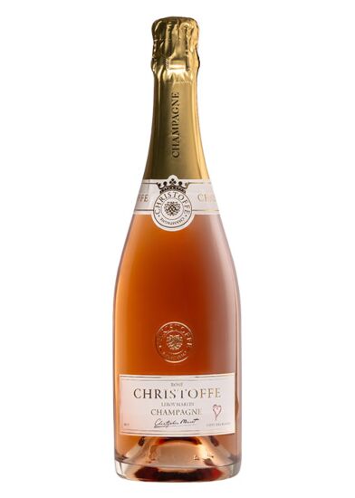 Christoffe champagne brut rose