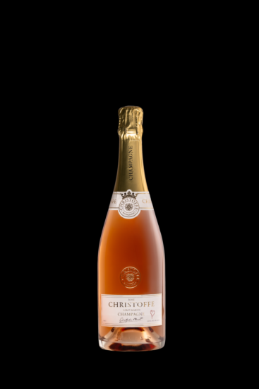 Christoffe champagne brut rose