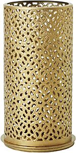 !Duni candleh. bliss gold 140x75