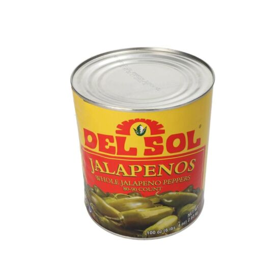 !Del sol chili jalapenos whole 3l