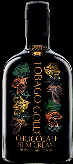 Tobago gold choc. rum liquer