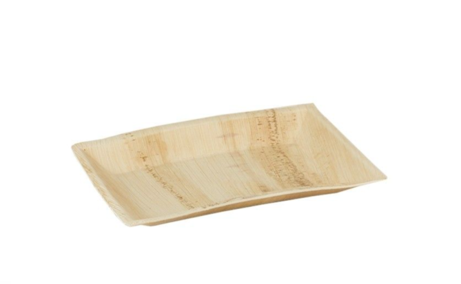 Palmblad bord cuadra 16x25cm 3394
