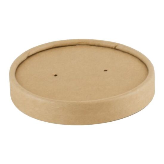 SUP Kraft/PLA deksel soepb.240ml