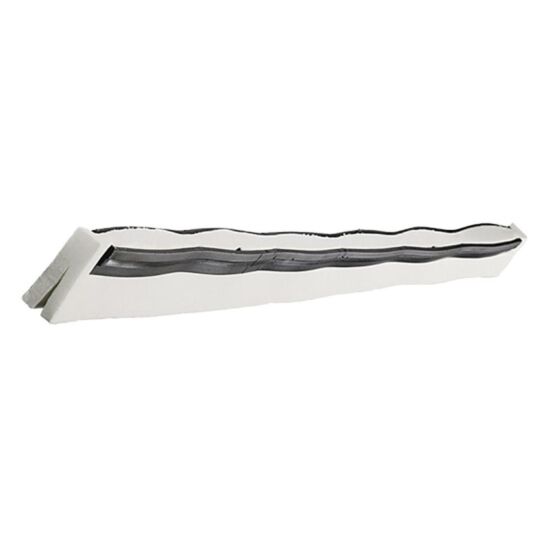 Vervangingsrubber wit 60cm