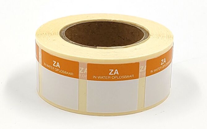 Sticker za oplosbaar 25x25mm