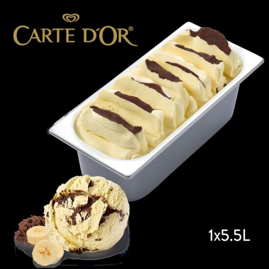 Carte d'or banana choc schepijs