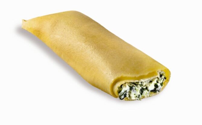 Cannelloni ricotta en spinazie