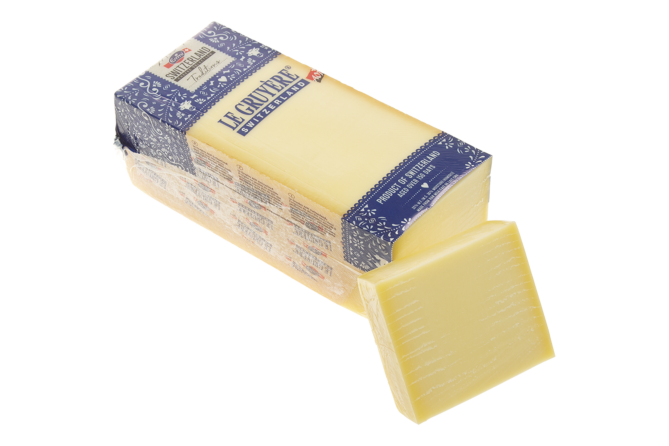 Gruyere hotelblok per kg ca2,4kg