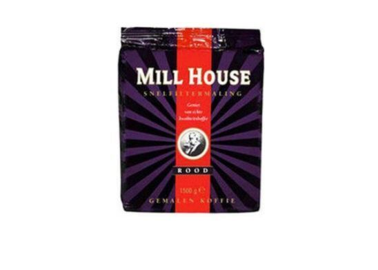Mill house rood snelfilter 1500gr