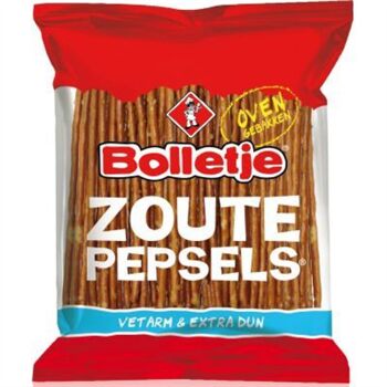 Bolletje pepsels zout 180gr
