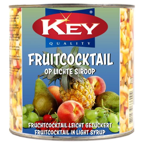 Key fruitcocktail 5 vrucht siroop