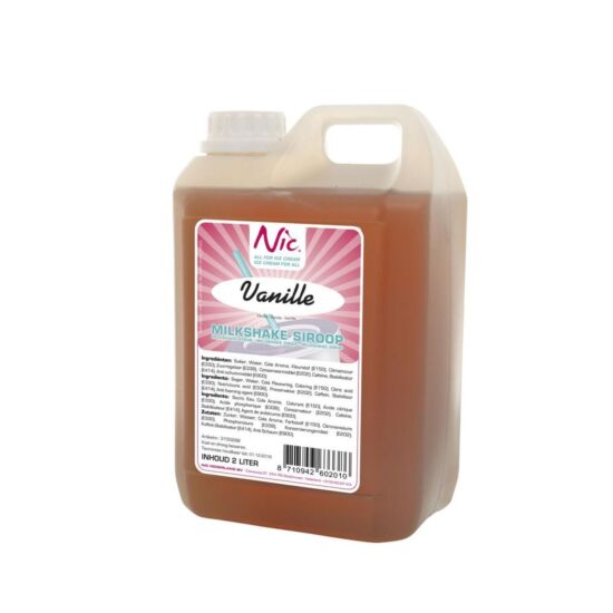 Nic shakesiroop chocolade 2lt