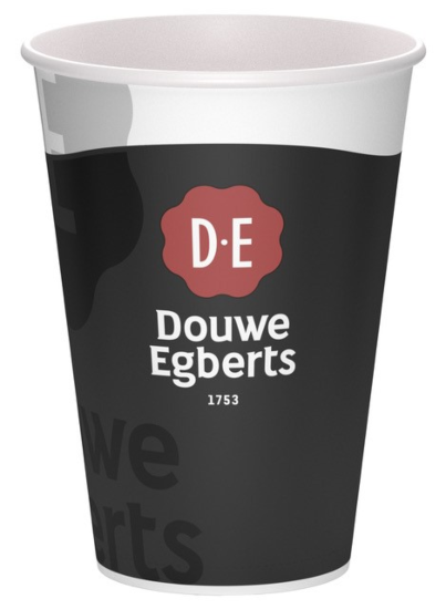 D.e. kartonnen bekers 180cc 5%PE