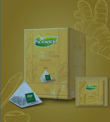 Pw.tea finest ginger 25x2gr