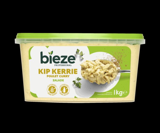 Bieze kip kerrie salade
