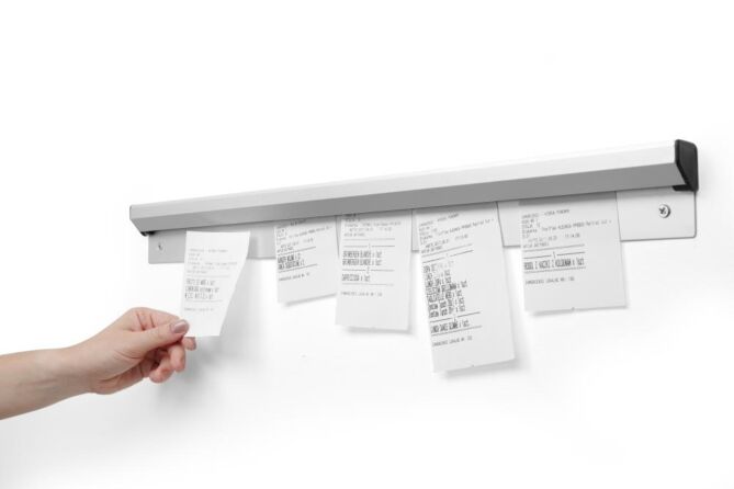 Hendi bonnenhouder alu 600mm