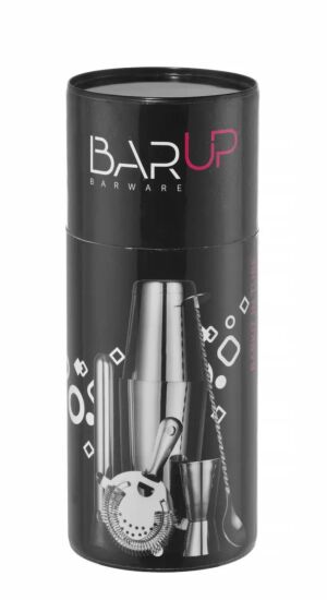 Barkit in tube rvs 5-delig
