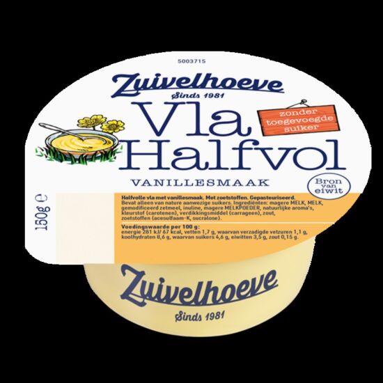 !Boer'n vla vanille ZTS 150gr
