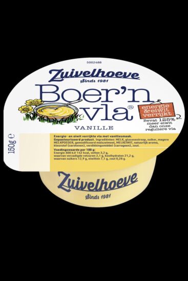 !Boer'n vla E+EN vanille 150gr