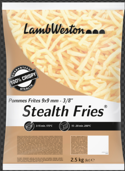 Lamb-w stealth frites schil S24