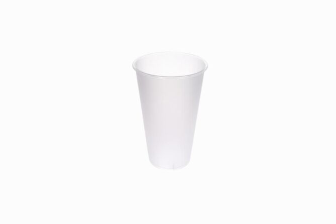 !Reusable milkshakebeker 400ml D9