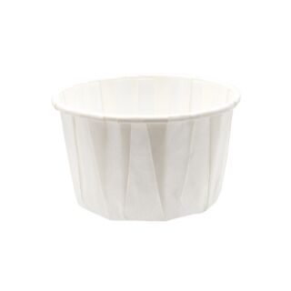 Sauscup papier wit 4oz 115ml