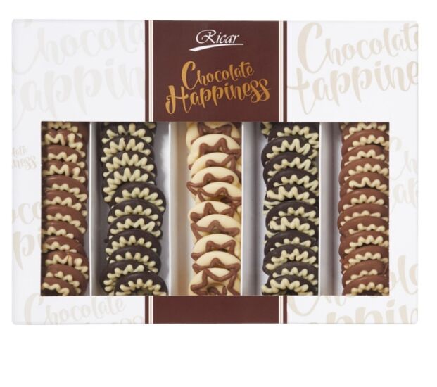 Kerst chocolade kransjes deco