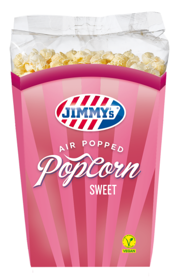 !Jimmy's popcorn tub zoet 140gr