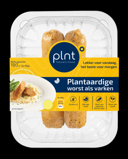 PLNT Worst als varken 90gr