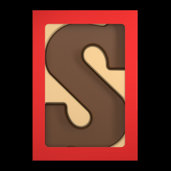 Lagosse chocoladeletter S melk