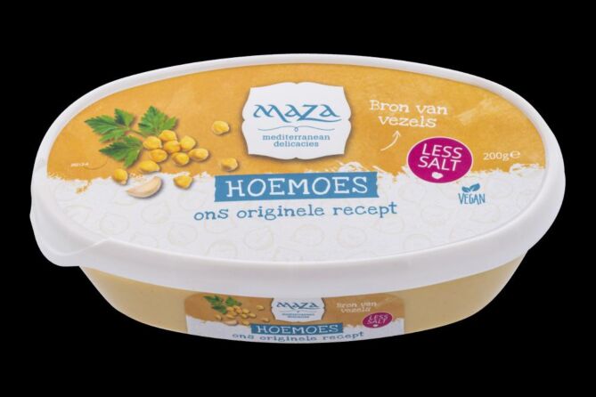 Maza hoemoes minder zout 200gr