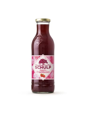 !Schulp appel framboos sap 75cl